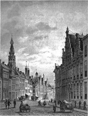 Leyden - de Breedestraat